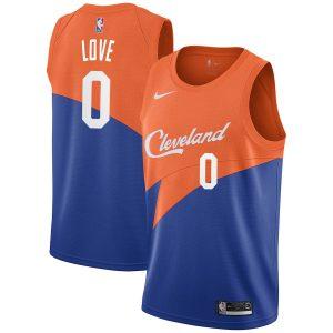 Basketball Jersey 2021-22 Cleveland Cavaliers #0 Kevin Love City Edition Swingman Jersey Pink 330292