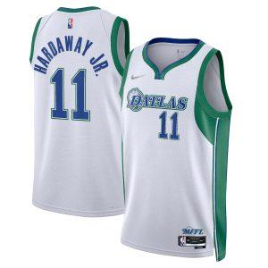 2021-22 Dallas Mavericks #11 Tim Hardaway Jr. Basketball Jersey. City Edition Swingman Jersey White 330563