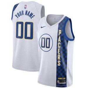 2021-22 Indiana Pacers Nike City Edition Swingman Jersey – Custom White 330673