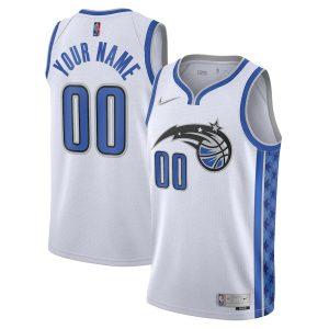 2021-22 Orlando Magic Nike Earned Edition Swingman Jersey – Custom White 331556