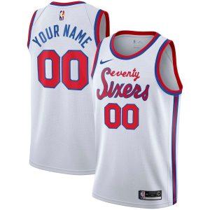 2021-22 Philadelphia 76ers Nike Classic Edition Swingman Jersey – Custom White 331636