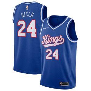 2021-22 Sacramento Kings #24 Buddy Hield Classic Edition Swingman Jersey Basketball Jersey Blue 331882