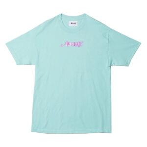 Awake Metallic Foil Logo Tee Teal Teal 343305