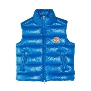 Awake x Moncler Parker Gilet Puffer Vest Blue Blue 344588