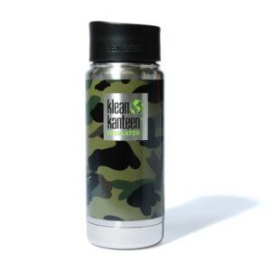 BAPE 1st Camo 16oz Water Bottle. Klean Kanteen Green Yellow 346777