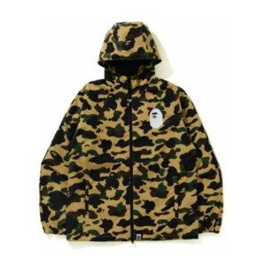 BAPE 1st Camo A Bathing Ape Light Jacket Yellow Yellow 347974