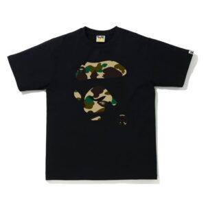 BAPE 1st Camo Ape Face Tee Black/Yellow Black/Yellow 348002