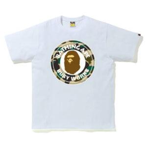 BAPE 1st Camo Busy Works Tee (SS21) White/Yellow White/Yellow 348755