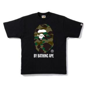 BAPE 1st Camo By Bathing Tee Black/Olive Drab Black/Olive Drab 348843