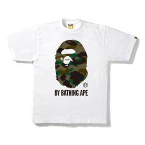 BAPE 1st Camo By Bathing Tee White/Olive Drab White/Olive Drab 348826