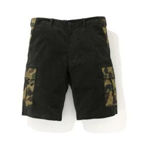 Sports shorts BAPE 1st Camo Corduroy Wide 6Pocket Shorts Oliverab Oliverab 354047