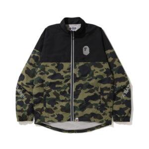 BAPE 1st Camo Cycling Jacket Green Green 355177