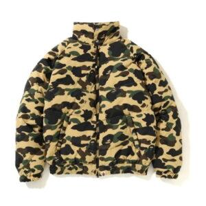 BAPE 1st Camo Down Jacket (FW18) Yellow Yellow 355191