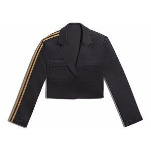 adidas Ivy Park Crop Suit Jacket Black/Mesa Black/Mesa 353985