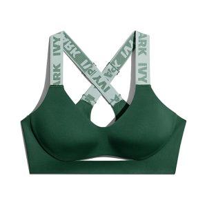 Sports Top adidas Ivy Park Cutout Medium Support Bra Dark Green Dark Green 352824