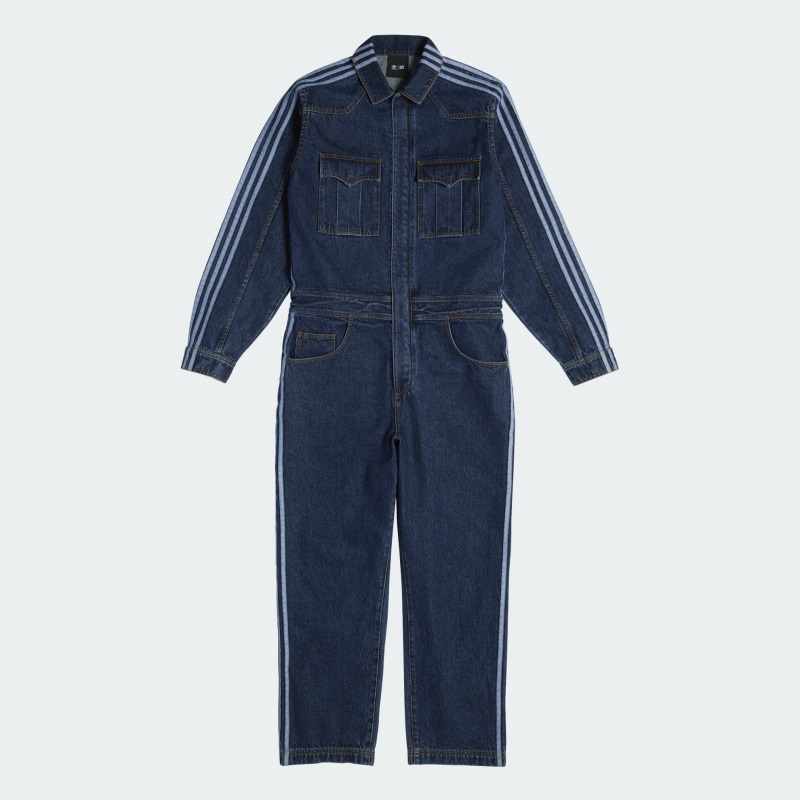 adidas Ivy Park Denim Snap Boiler Suit (All Gender) Dark Denim Dark Denim 348868