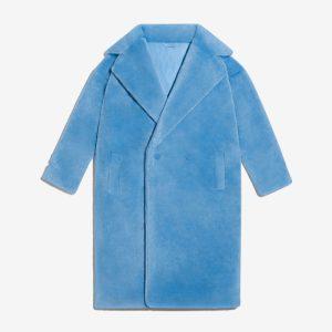 adidas Ivy Park Faux Fur Coat (All Gender) Light Blue Light Blue 348318