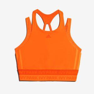 adidas Ivy Park Halter Bra Solar Orange/Semi Solar Orange Sports Top Solar Orange/Semi Solar Orange 347902