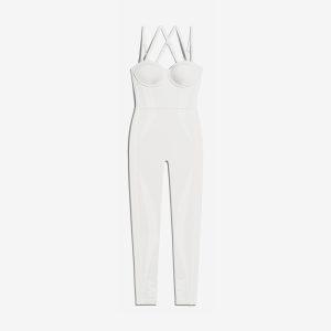 adidas Ivy Park Knit Catsuit Core White Core White 344643