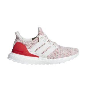 adidas UltraBoost 4.0 J Chalk White Active Red F34034