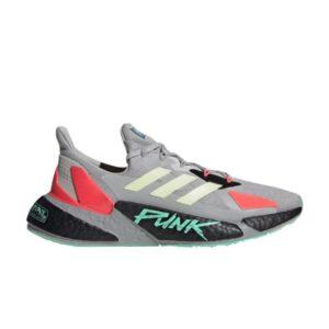 Sneakers Cyberpunk 2077 x adidas X9000L4 Gray Yellow Zest Pink FZ3092