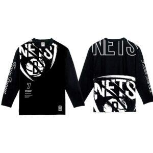 DPOY BW Nets Kevin Durant Longsleeve T-Shirt 375035