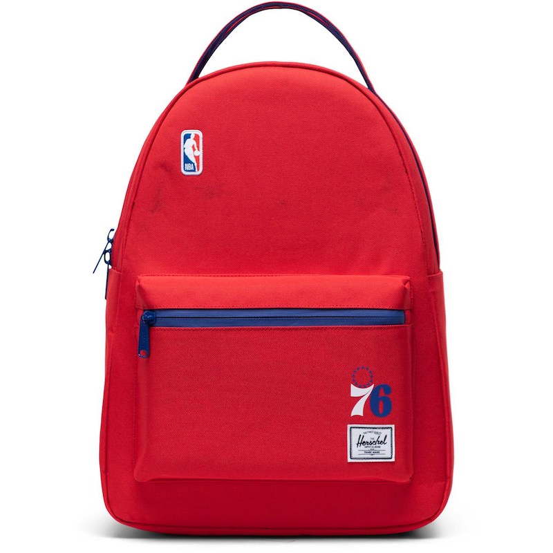 Backpack Herschel Supply Co. Red Philadelphia 76ers Nova Mid-Size Backpack 4081328