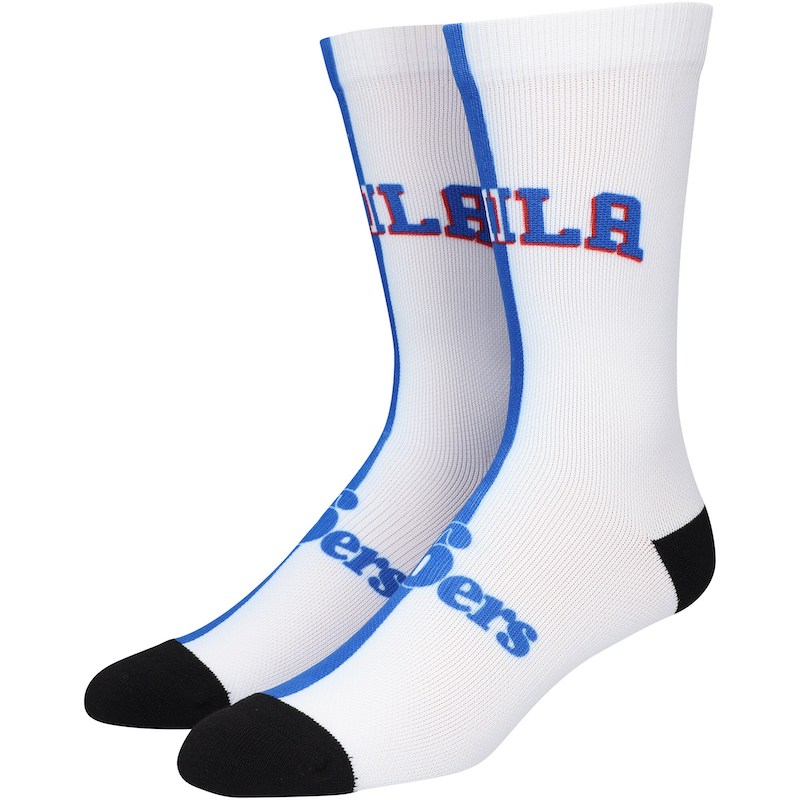 Men's Philadelphia 76ers Split Crew Socks 4248929