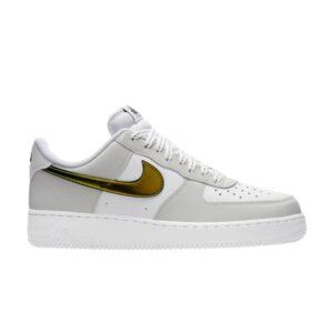 Nike Air Force 1 '07 LV8 White Iridescent Swoosh DC9029 100