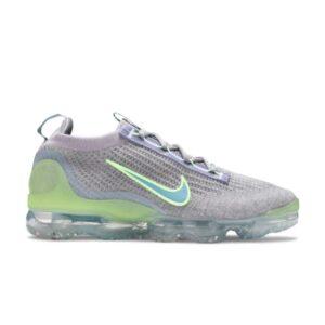 Nike Air VaporMax 2021 Flyknit Gray Light Liquid Lime White DH4084 003