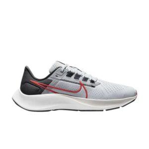 Nike Air Zoom Pegasus 38 Pure Platinum Chile Red CW7356 004