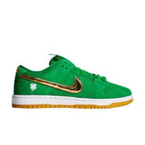 Nike Dunk Low SB St. Patrick's Day Black BQ6817 303