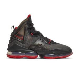 Nike LeBron 19 Bred Sneakers Black DC9340 001/CZ0203 001