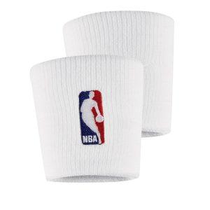 Nike White NBA Wristbands 2695001