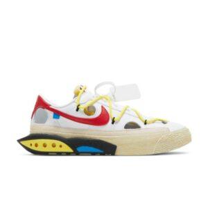 Off-White x Nike Blazer Low White University Red DH7863 100