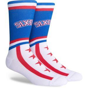 Philadelphia 76ers Hardwood Classics Crew Socks 4359792