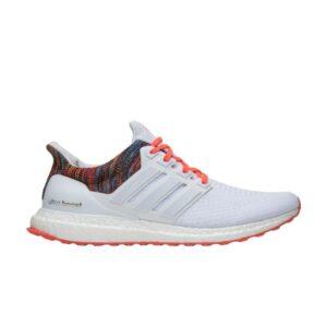 Wmns Mi adidas UltraBoost Rainbow Sneakers Black BY1756 W