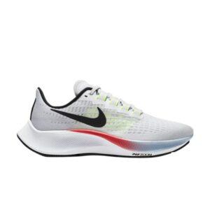 Sneakers Wmns Nike Air Zoom Pegasus 37 Platinum Crimson Blue CZ9308 001