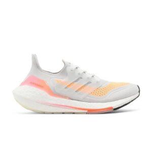 Sneakers Wmns adidas UltraBoost 21 White Acid Orange FY0400