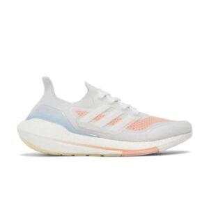 Sneakers Wmns adidas UltraBoost 21 White Glow Pink FY0396