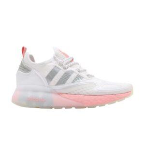 Wmns adidas ZX 2K Boost White Glow Pink sneakers FY2013