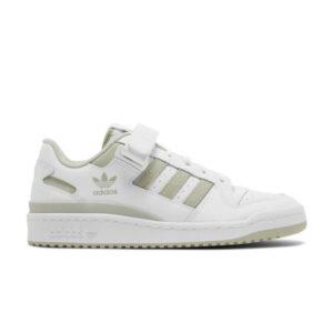 adidas Forum Low White Halo Green Sneakers Yellow GZ8958