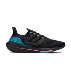 adidas UltraBoost 21 Black Active Teal Grey FZ1921