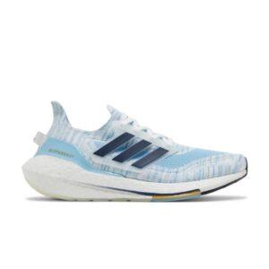 adidas UltraBoost 21 White Clear Blue GZ7120