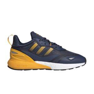 adidas ZX 2K Boost 2.0 Crew Blue Semi Solar Gold GZ7733