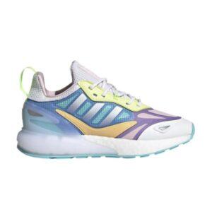 adidas ZX 2K Boost 2.0 J White Light Purple GZ7502