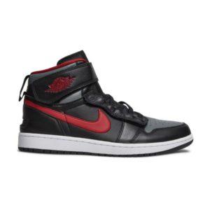 Air Jordan 1 High FlyEase Smoke Gray Gym Red CQ3835 006