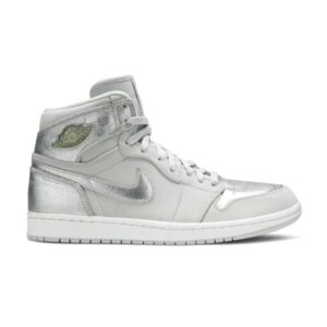 Air Jordan 1 Retro Hi Silver 25th Anniversary Sneakers 396009 001