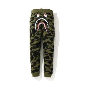 Sweatpants BAPE 1St Camo Shark Slim Sweatpants Green/Black Green/Black 433915