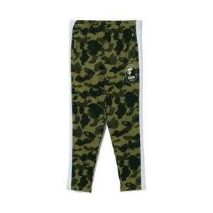 Sweatpants BAPE 1st Camo Line Jersey Pants Green Green 428397